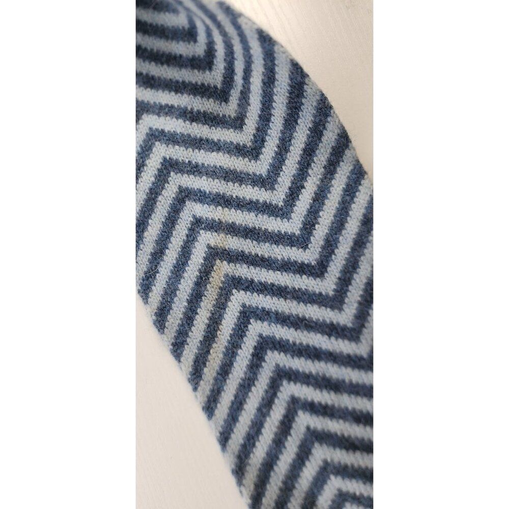 Blue Coach Woman's Scarf - Picture 4 of 6